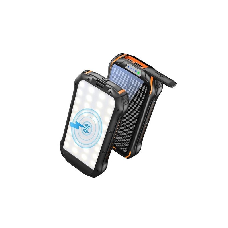 POWERBANK SOLAR 20000MAH 3 USB BIWOND