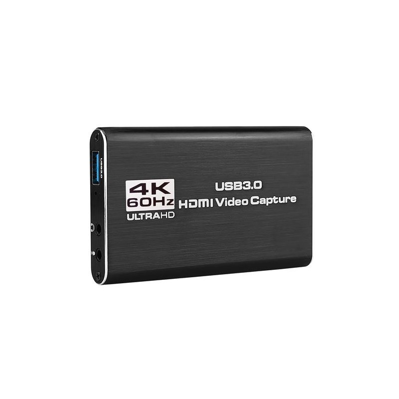 CAPTURADORA DE VIDEO HDMI 4K A USB 3.0