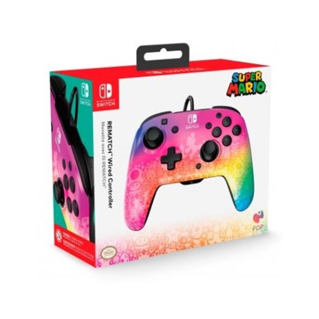 MANDO GAMEPAD REMATCH WIRED NINTENDO SWITCH SPECTRUM PDP