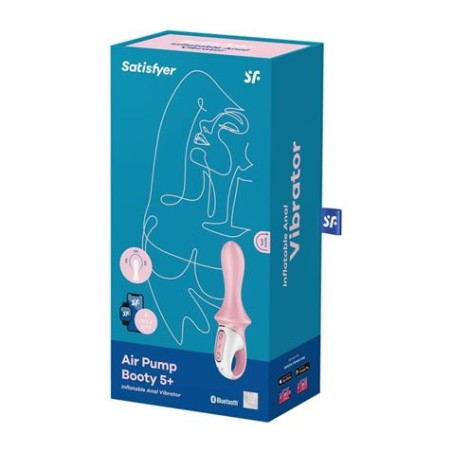 VIBRADOR ANAL AIR PUMP BOOTY 5 CON APP SATISFYER