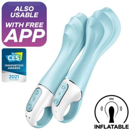 VIBRADOR AIR PUMP VIBRATOR 5 CON APP SATISFYER