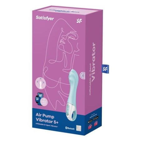 VIBRADOR AIR PUMP VIBRATOR 5 CON APP SATISFYER