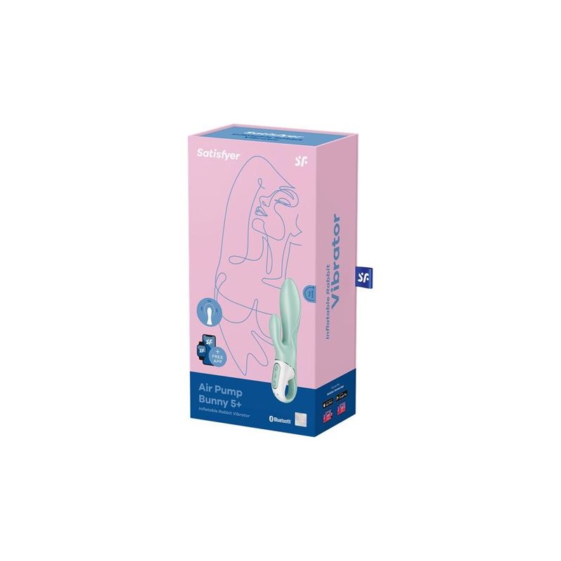 VIBRADOR AIR PUMP BUNNY 5 CON APP...
