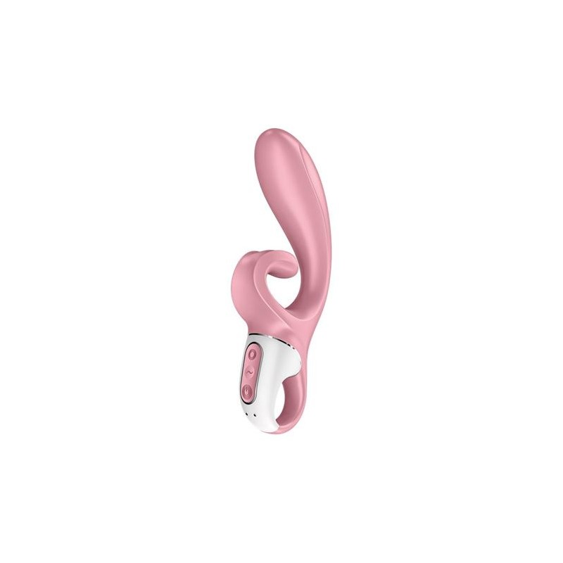 VIBRADOR HUG ME ROSA CON APP SATISFYER