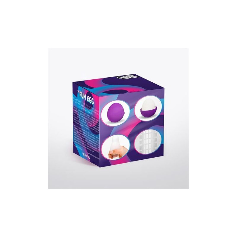 HUEVO MASTURBADOR SPIDEY PURPURA UP & GO