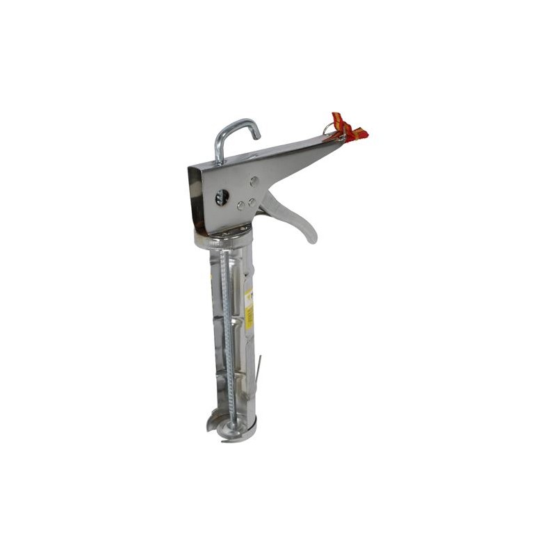 PISTOLA SILICONA CROMADA 9" MADER