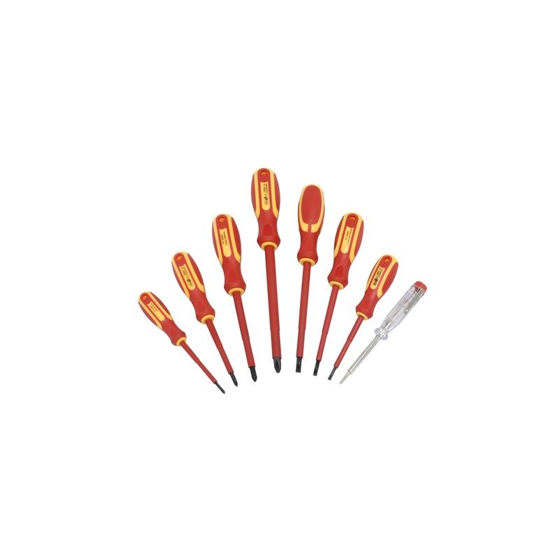 JUEGO 8 PCS HERRAMIENTAS AISLADAS...