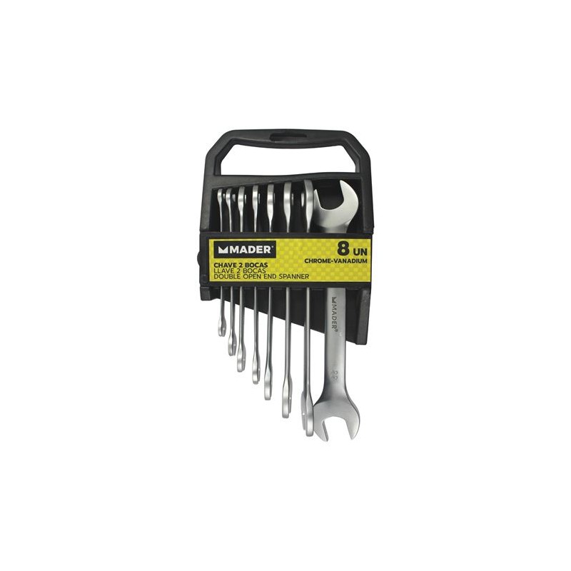 JUEGO LLAVES FIJAS CROMO VANADIO 8PCS...