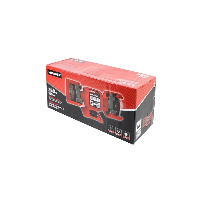 ESMERILADORA DE BANCO 150MM. 350W MADER