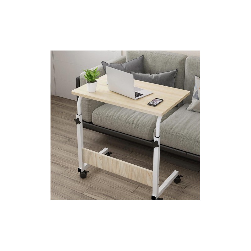 MESA AUXILIAR MADERA METAL PLEGABLE...