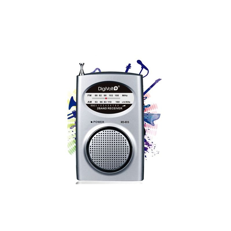 TRANSISTOR / RADIO AM/FM RD-815 DIGIVOLT
