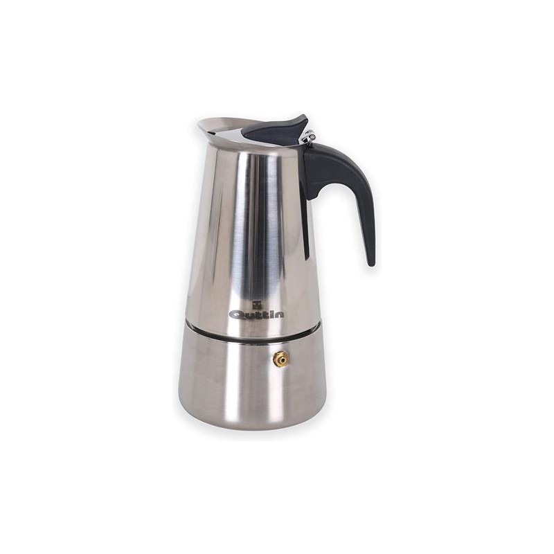 CAFETERA INDUCCION 6 TAZAS INOX QUTTIN