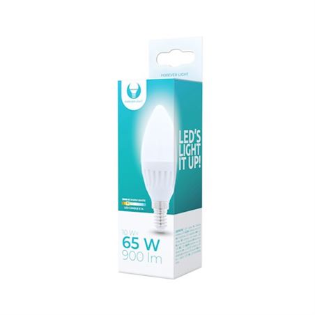 BOMBILLA LED C37 | 10W | 900LM | E14 | LUZ CALIDA FOREVER - RTV003444