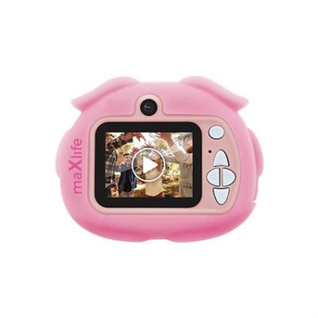 CAMARA INFANTIL CON JUEGOS MXKC-100 ROSA MAXLIFE