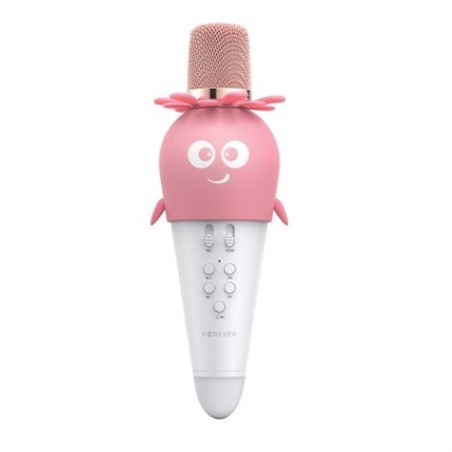 MICROFONO KARAOKE BLUETOOTH AMS-200 ROSA FOREVER
