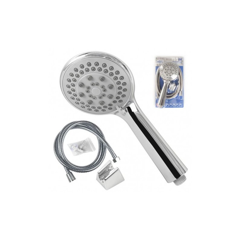 CONJUNTO DE DUCHA PANDERA INOX HBS