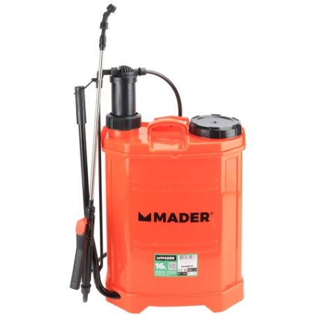 SULFATADORA DE ESPALDA MANUAL 16 LITROS LANZA INOX MADER