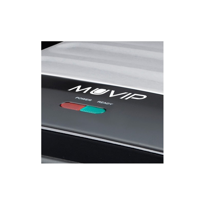 SANDWICHERA GRILL INOXIDABLE 1800W MUVIP