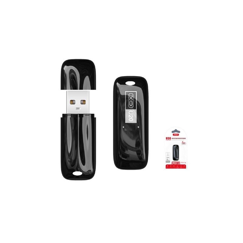 PENDRIVE U20 4GB USB 2.0 NEGRO XO