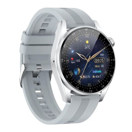 SMARTWATCH W3 PRO 1.36" IPS | LLAMADAS BT | | 2 CORREAS | PLATA XO