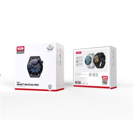 SMARTWATCH W3 PRO 1.36" IPS | LLAMADAS BT | | 2 CORREAS | NEGRO XO