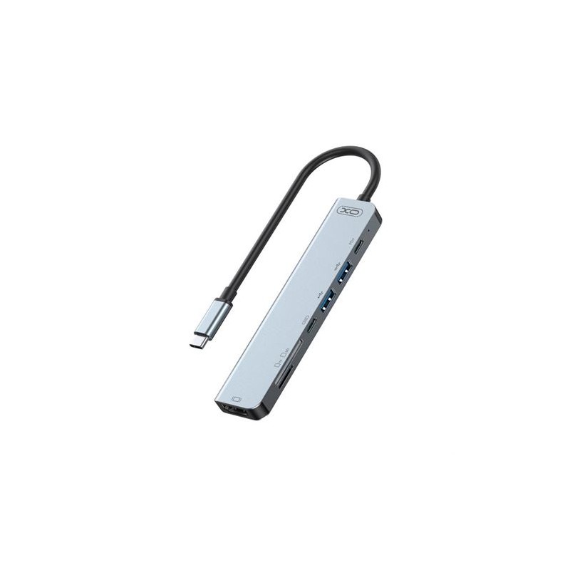 ADAPTADOR TIPO C HUB008 7 EN 1 XO