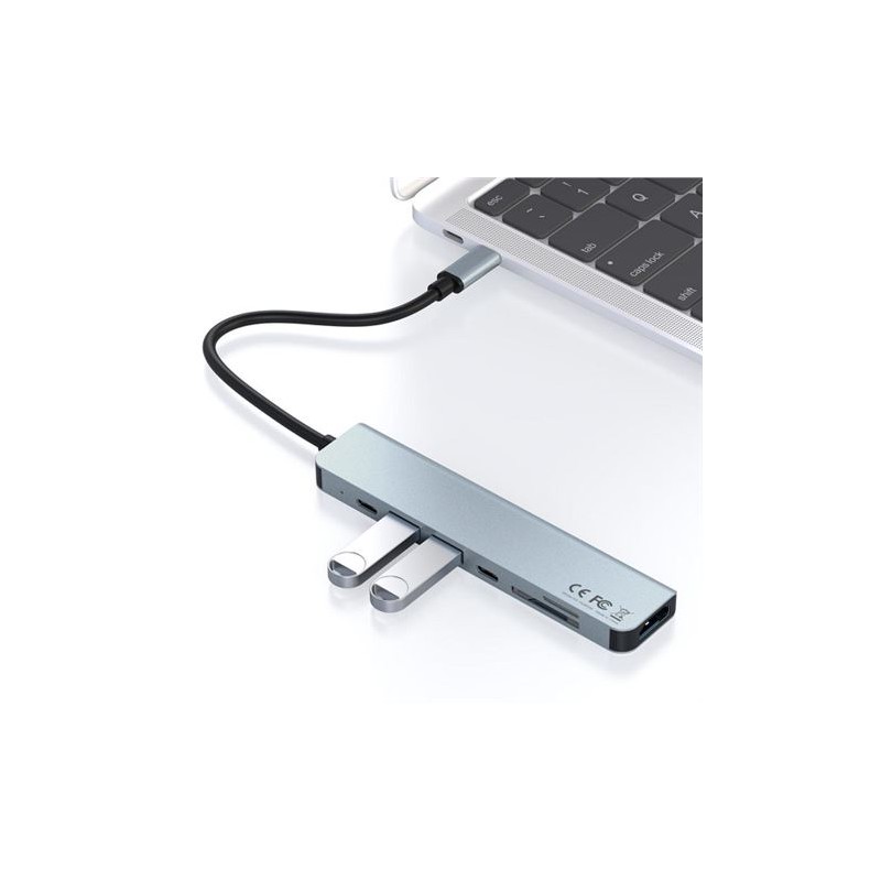 ADAPTADOR TIPO C HUB008 7 EN 1 XO