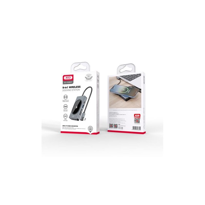 ADAPTADOR TIPO C HUB007 9 EN 1 XO