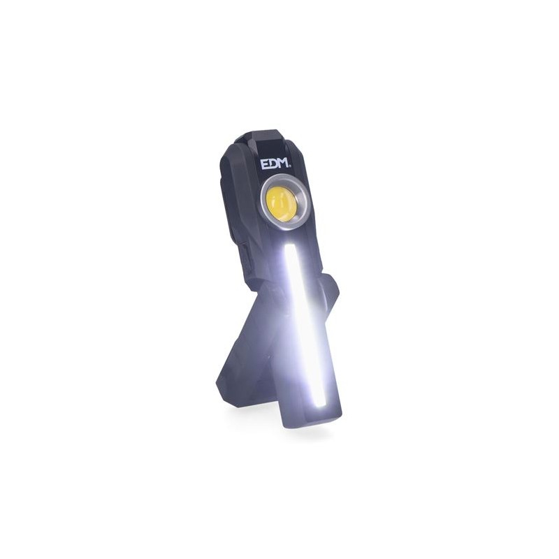 LINTERNA TALLER REDONDA CON IMAN LED...