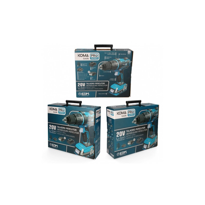 TALADRO PERCUTOR / ATORNILLADOR 20V |...
