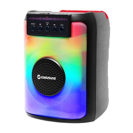 ALTAVOZ BLUETOOTH PARTY BOOM A380 3" 20W | 1 X MICROFONO COOLSOUND