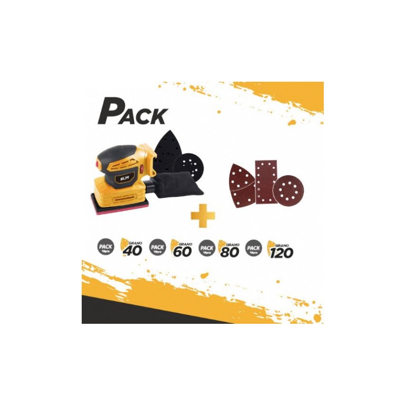 PACK MULTILIJADORA 3 PLACAS 20V 2AH +...