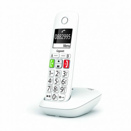 TELEFONO FIJO INALAMBRICO E290 TECLAS GRANDES NEGRO GIGASET