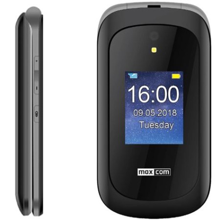 TELEFONO MOVIL SENIOR | 2.8" | 3G | 2MPX | MM826 NEGRO MAXCOM