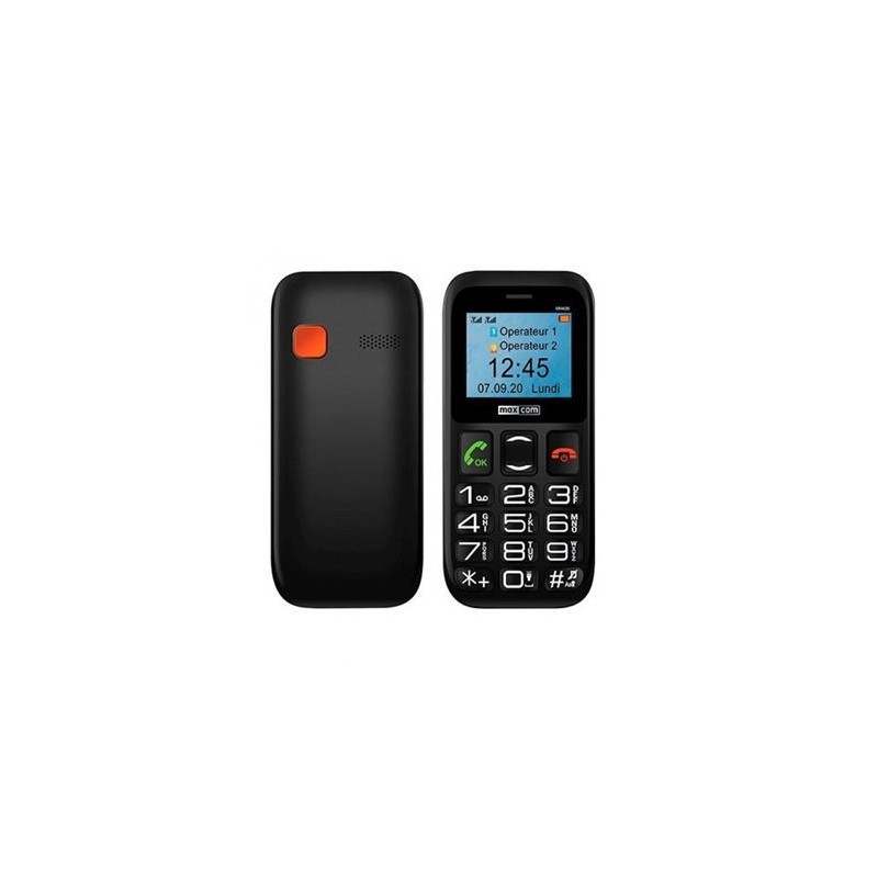 TELEFONO SENIOR MM426 NEGRO MAXCOM