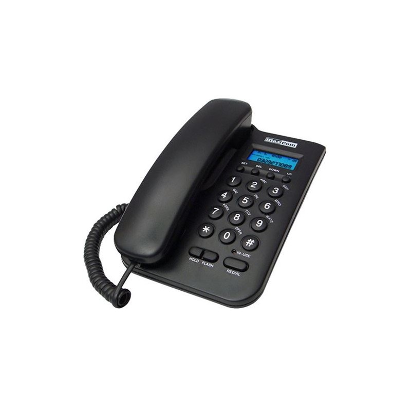 TELEFONO FIJO SOBREMESA KXT100 NEGRO...