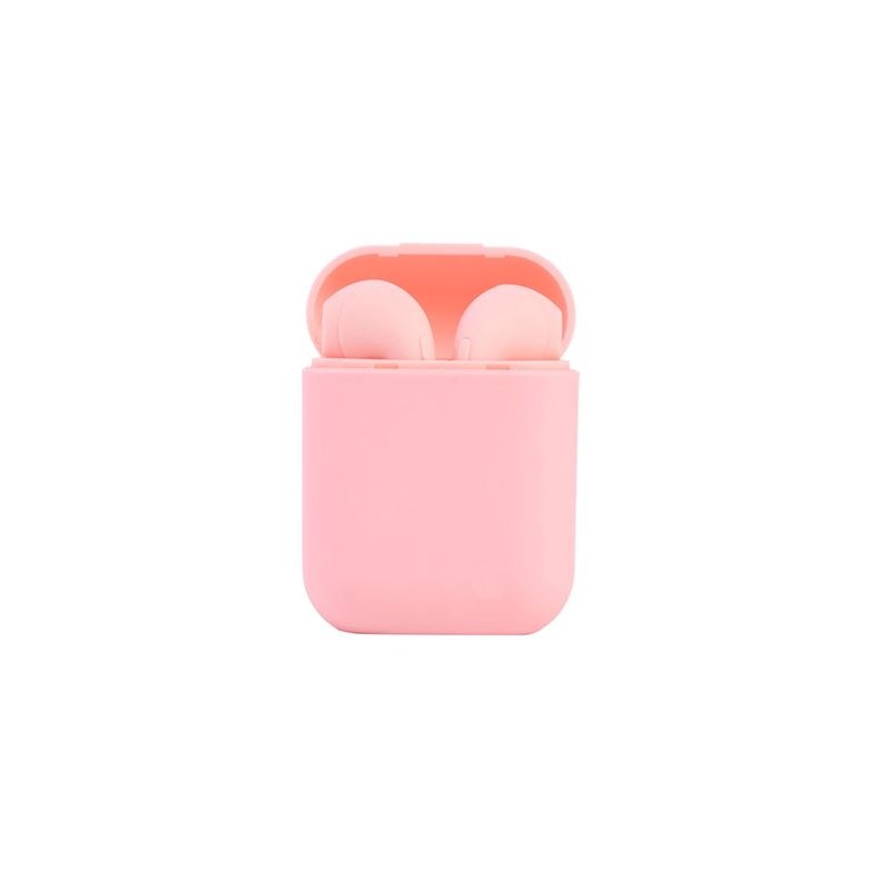 MINI AURICULARES BLUETOOTH TWS I12 ROSA
