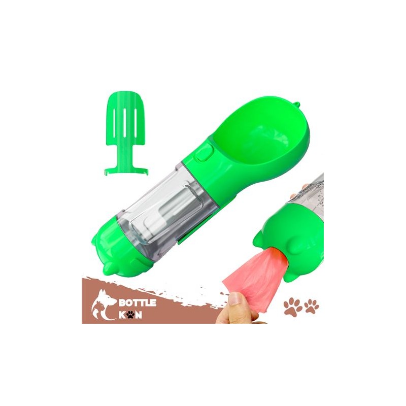 BOTELLA MULTIFUNCIÓN MASCOTAS BIWOND...