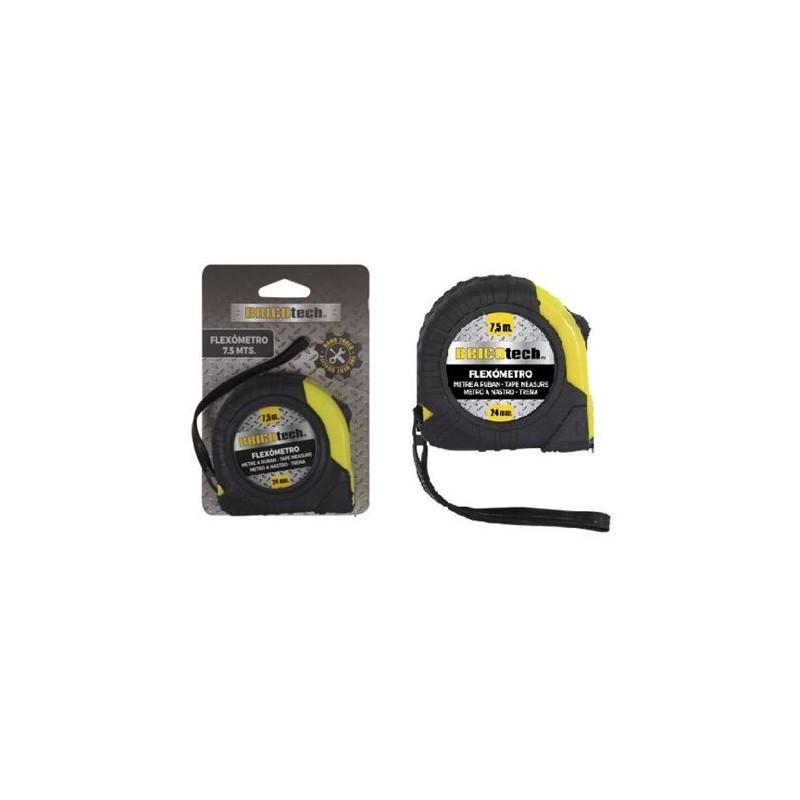 FLEXOMETRO 7.5 METROS X 24MM BRICOTECH