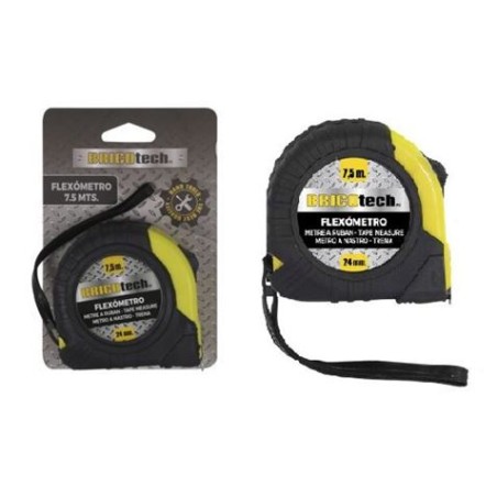 FLEXOMETRO 7.5 METROS X 24MM BRICOTECH