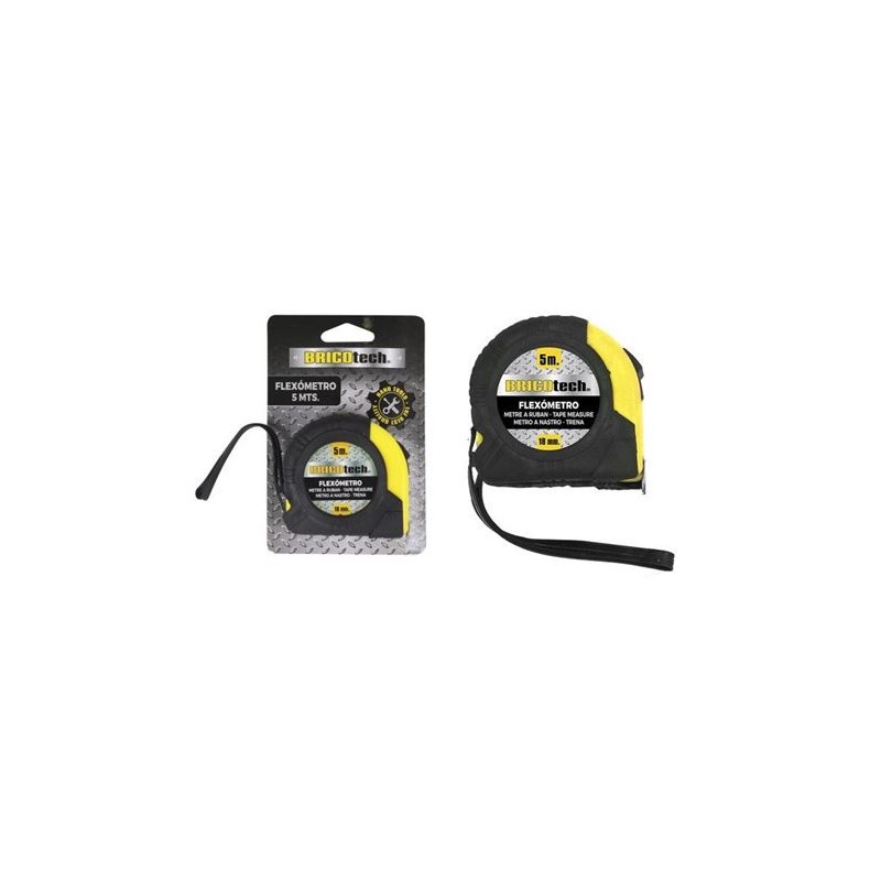 FLEXOMETRO 5 METROS X 18M BRICOTECH