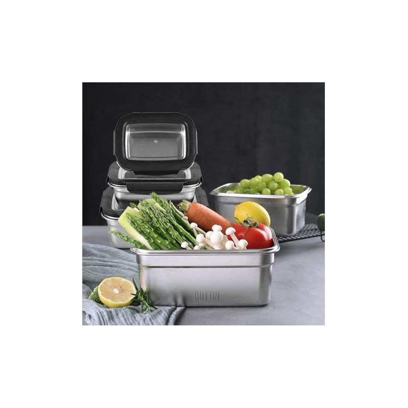 TUPPER ACERO INOXIDABLE 1 LITRO APTO...