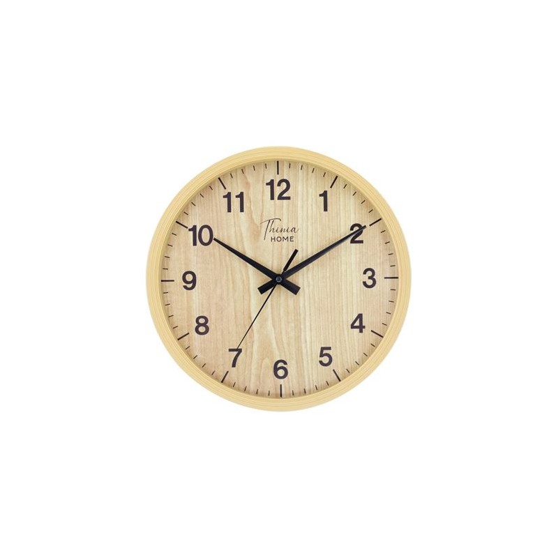 RELOJ DE PARED COLOR MADERA