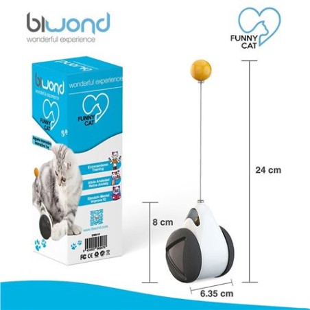 JUGUETE INTERACTIVO MASCOTAS FUNNY CAT BIWOND