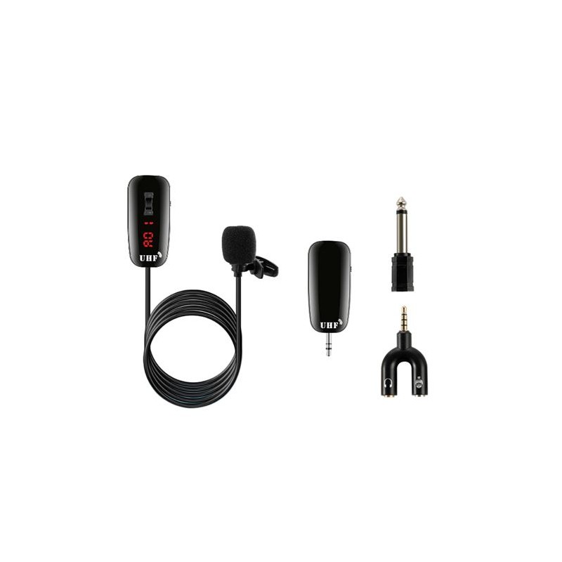 MICRÓFONO INALÁMBRICO CLIP UHF CON...