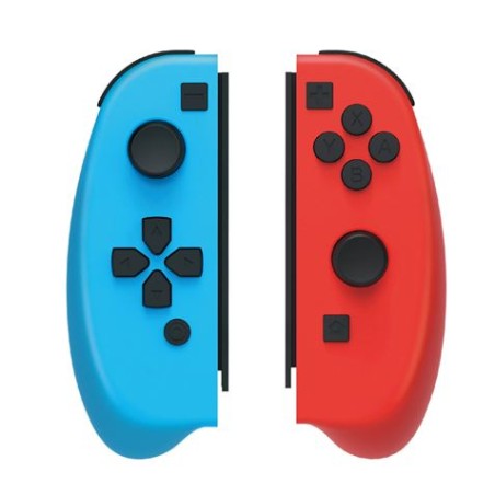 MANDO COMPATIBLE NINTENDO SWITCH ROJO/AZUL