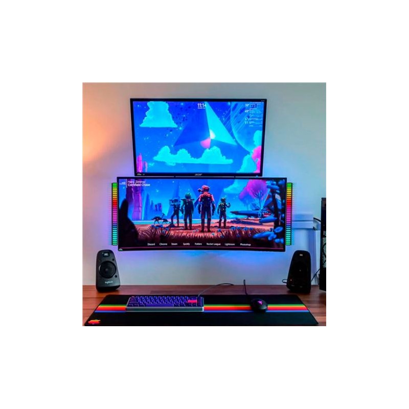BARRA DE LUZ LED RGB CON CONTROL DE...