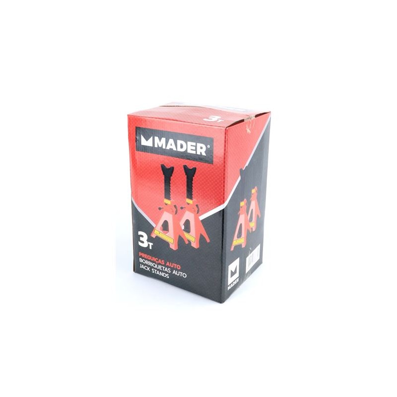 JUEGO DE CABALLETES 3 TONELADAS MADER