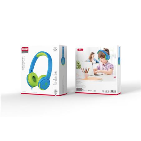 AURICULARES KIDS EP47 VERDE / AZUL XO - XOEP47BG-2