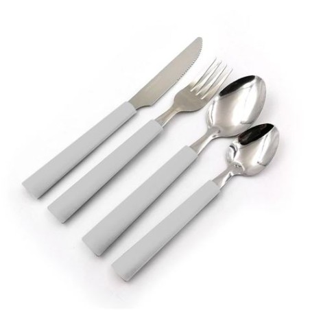 SET 16 CUBIERTOS MANGO PLASTICO QUTTIN